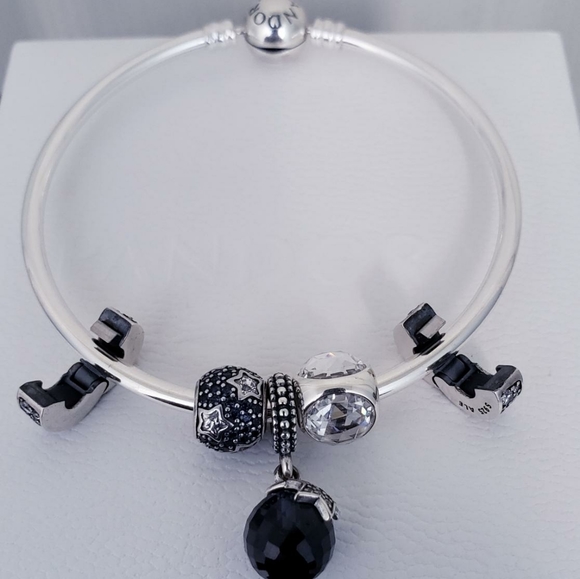 Authentic Pandora Bracelet 6pc Set - Picture 7 of 14